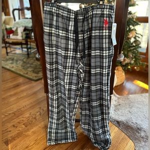 Men’s Plaid Polo Sweatpants